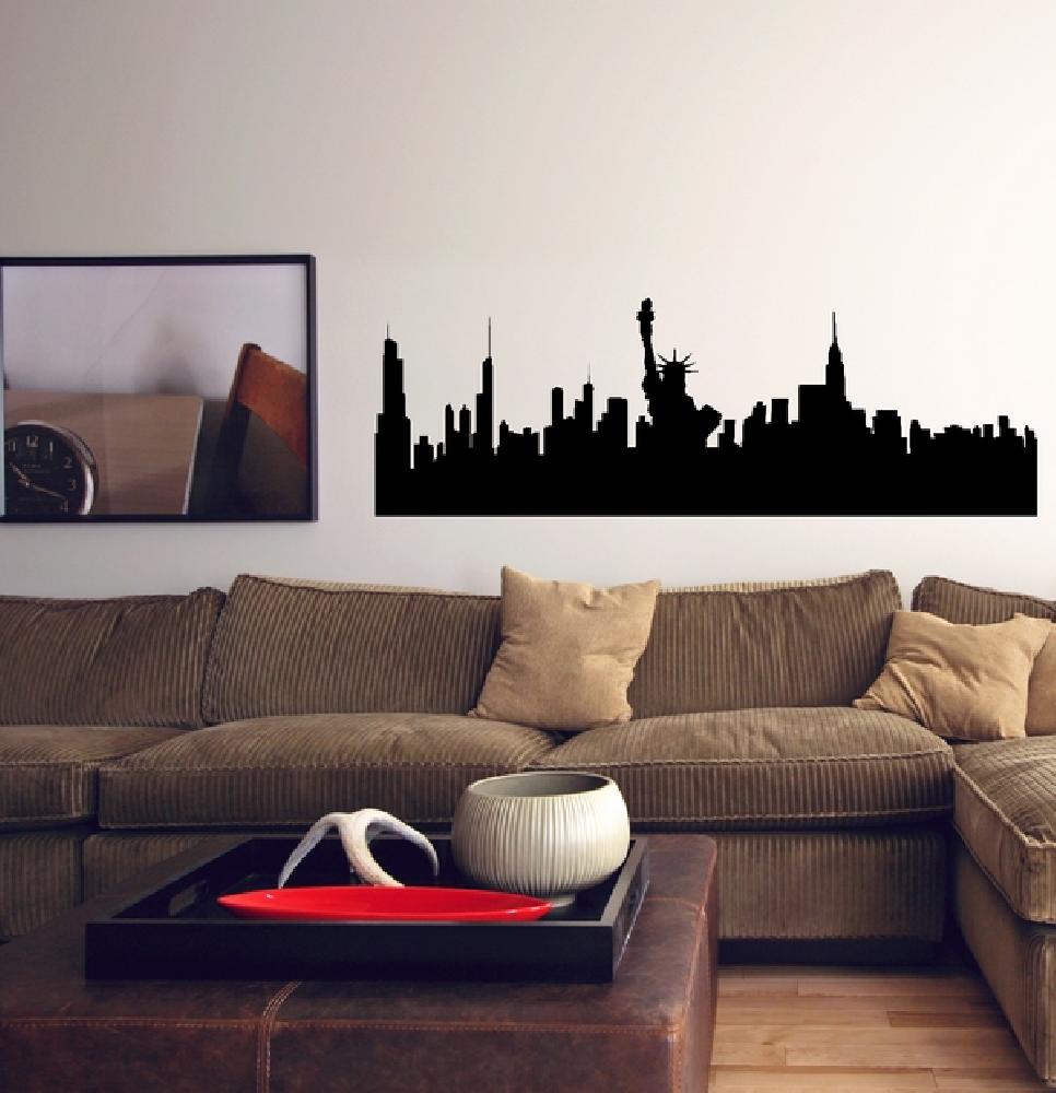 Exemple de stickers muraux: New York City